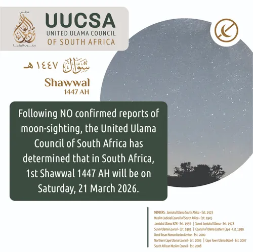 Moonsighting Results — Shawwal 1447
